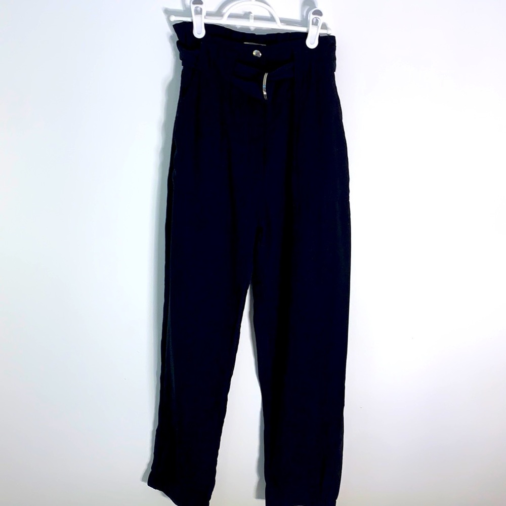 High-waisted Trousers